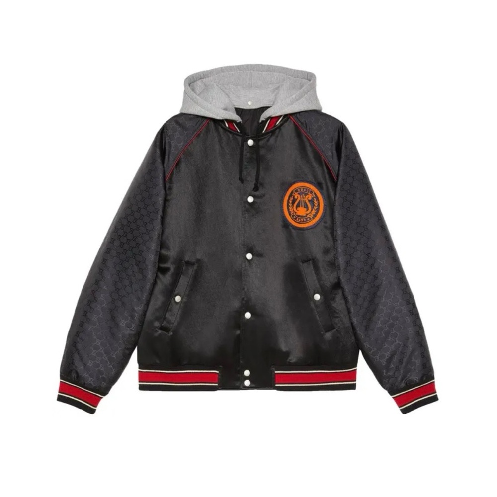 100% authentic Gucci bomber varsity jacket - Picture 9 of 17
